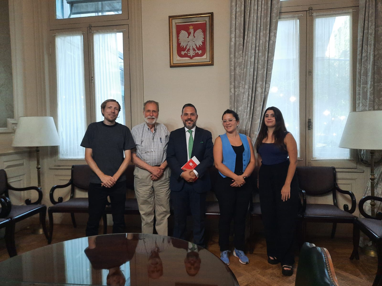 Reunión con el Director de Colectividades de Buenos Aires